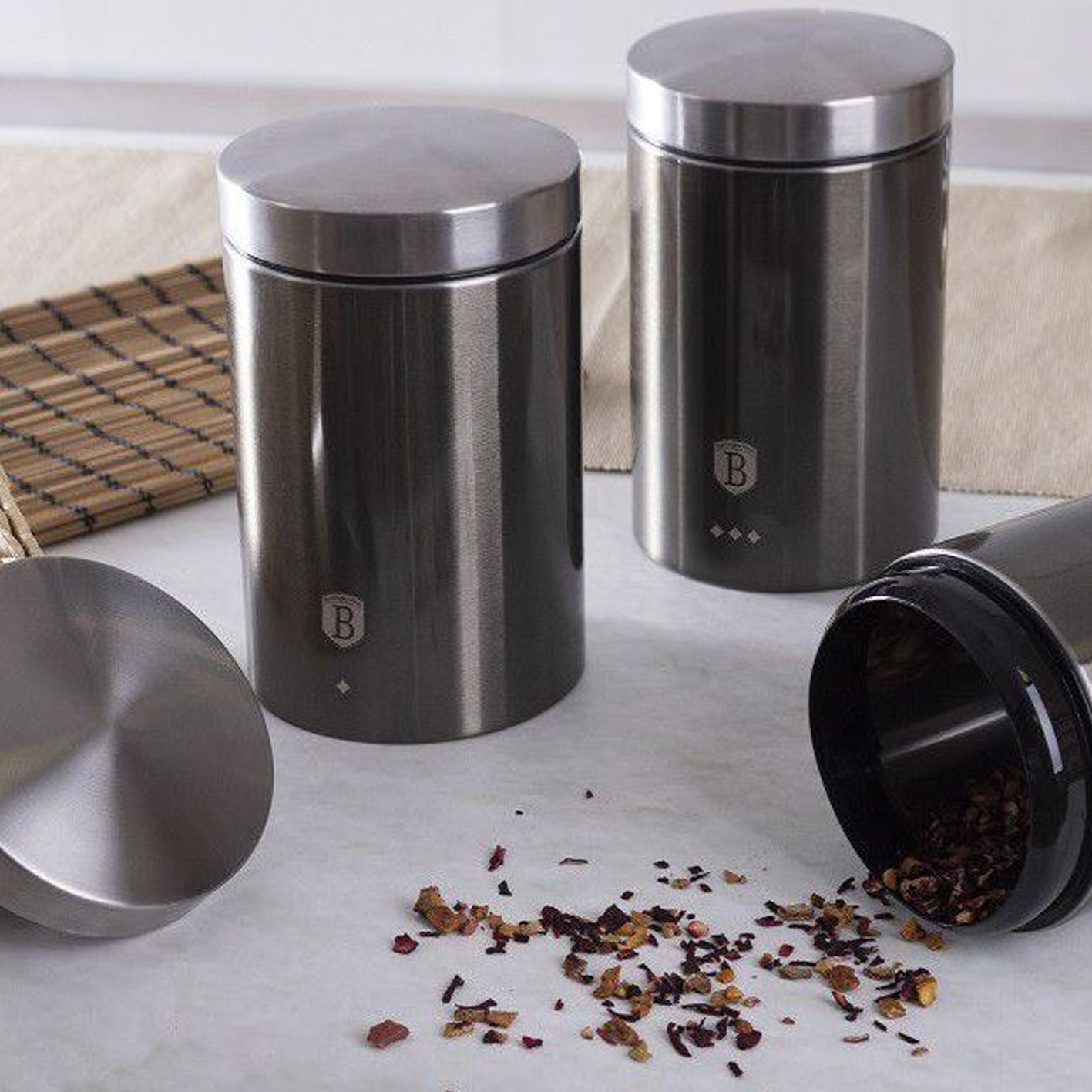 3-Piece Premium Canister Set