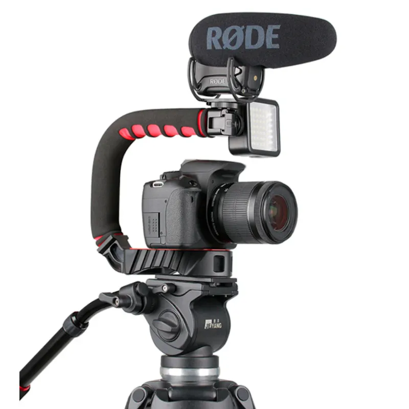 Microphone, camera, tripod and light not included