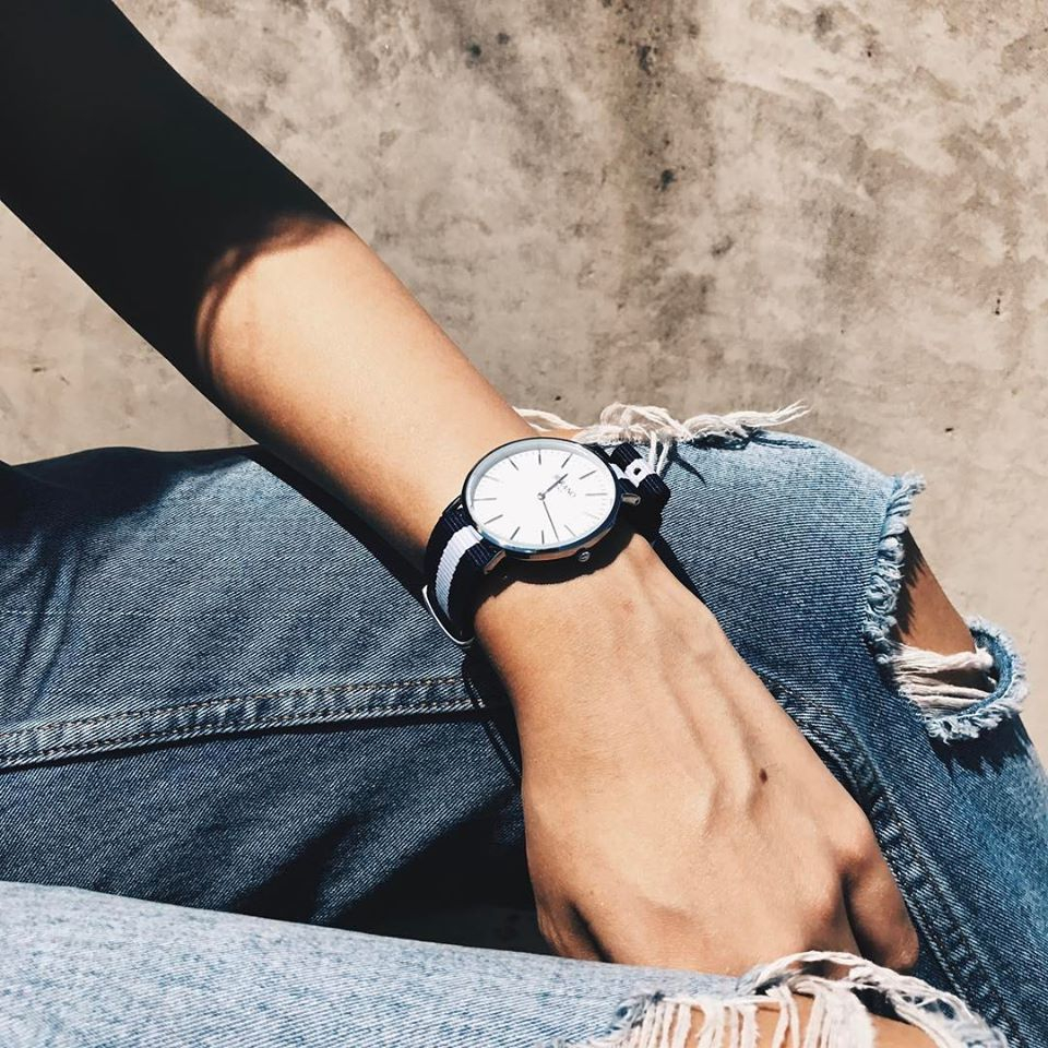 Lifestyle Unisex Nylon Strap Watches