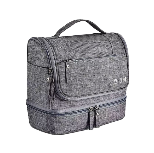 Toiletry Bag With Hanging Device