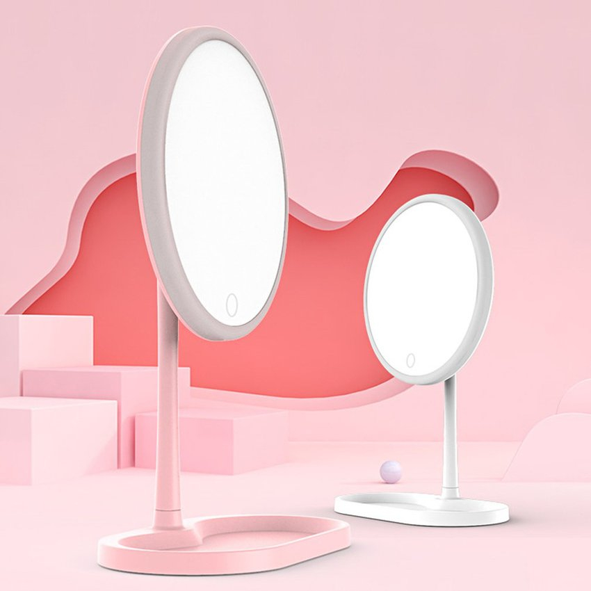 180-Degree Rotating Vanity LED Light Mirror