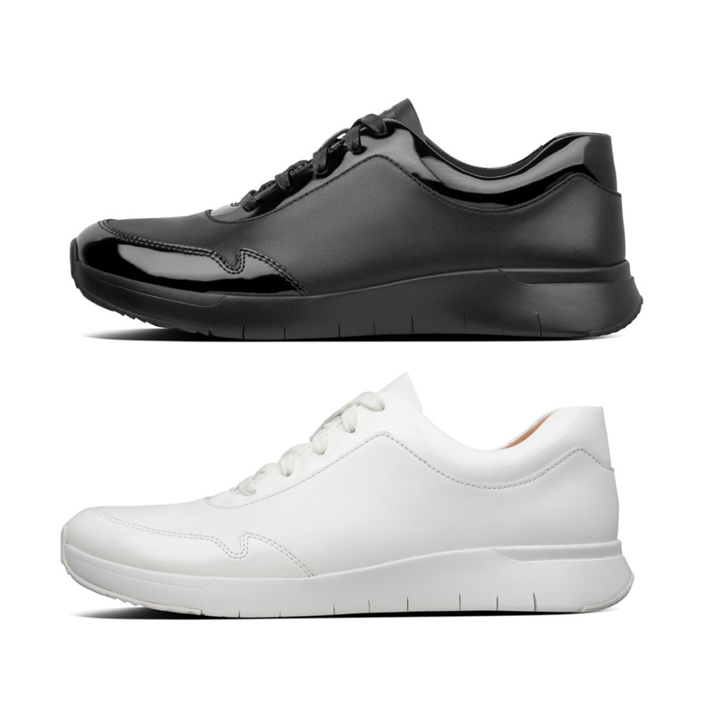 Ladies Ida Flex Leather Sneakers