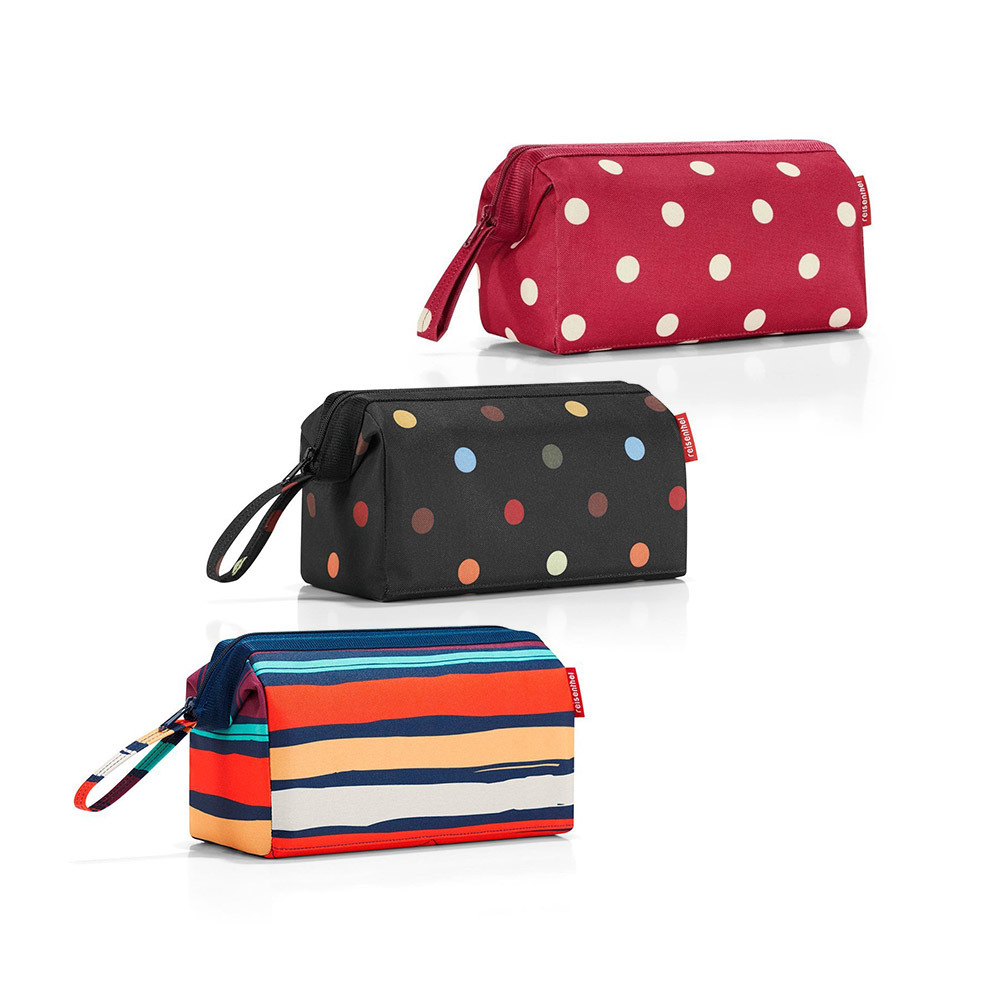 Classic Toiletry Bag with Sturdy Metal Frame