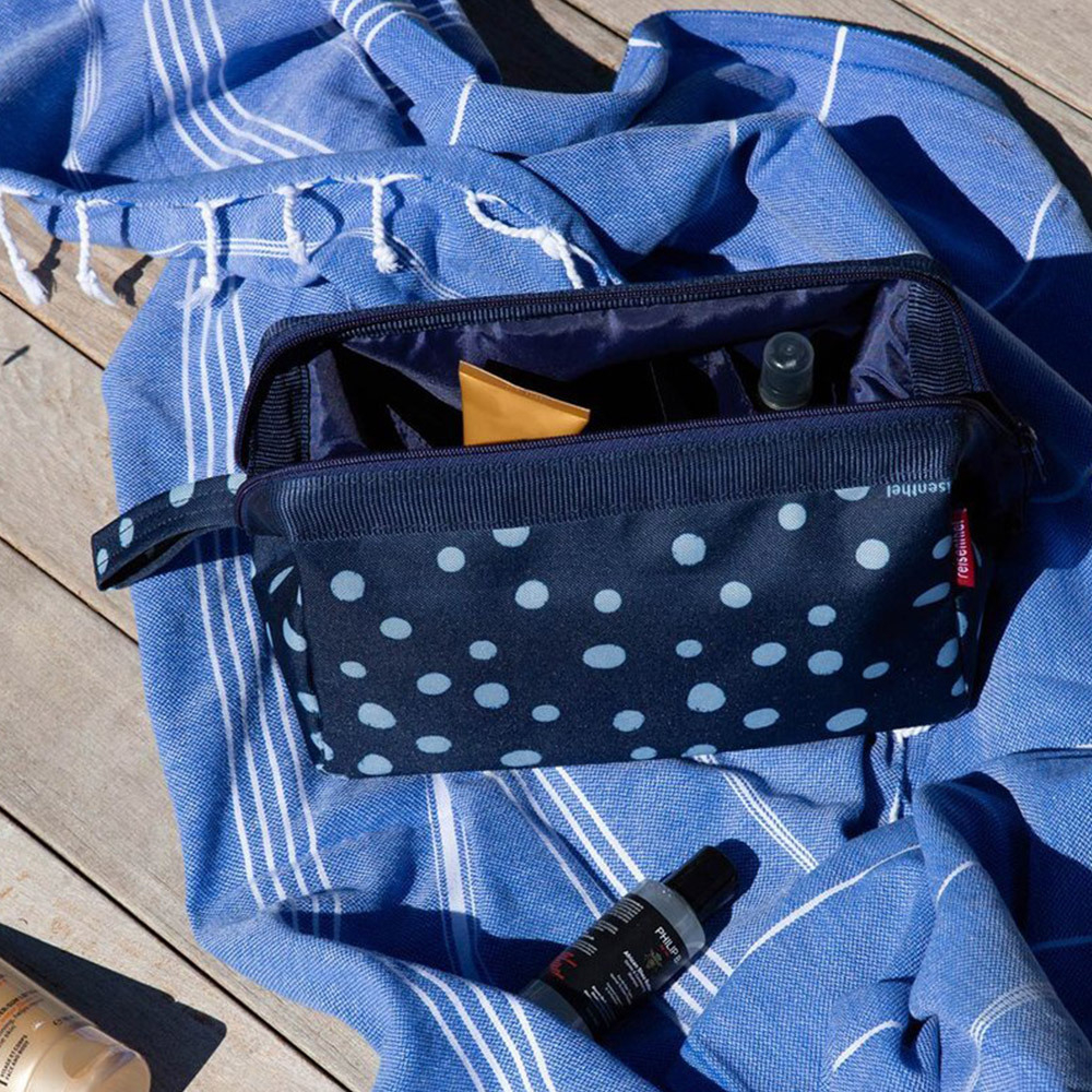 Classic Toiletry Bag with Sturdy Metal Frame