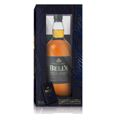 750ml Whisky with Limited Edition Bucket List Journal