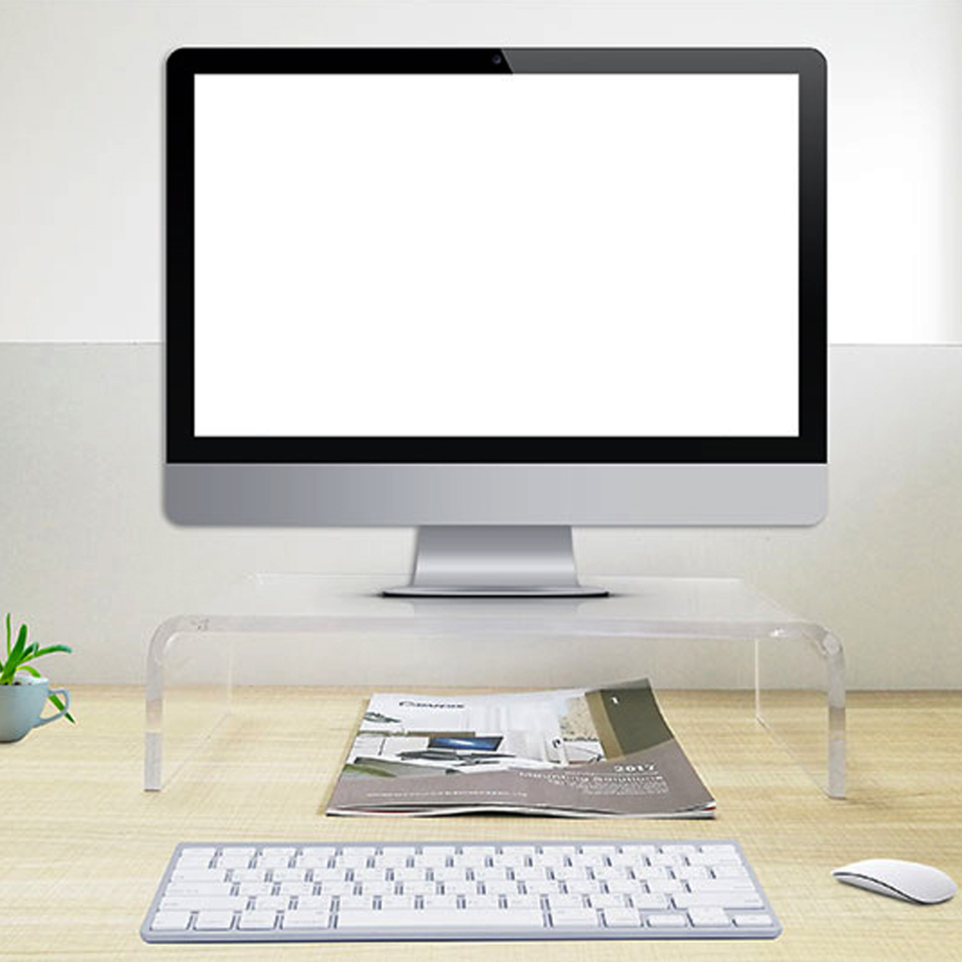 Ghost Acrylic Monitor Stand
