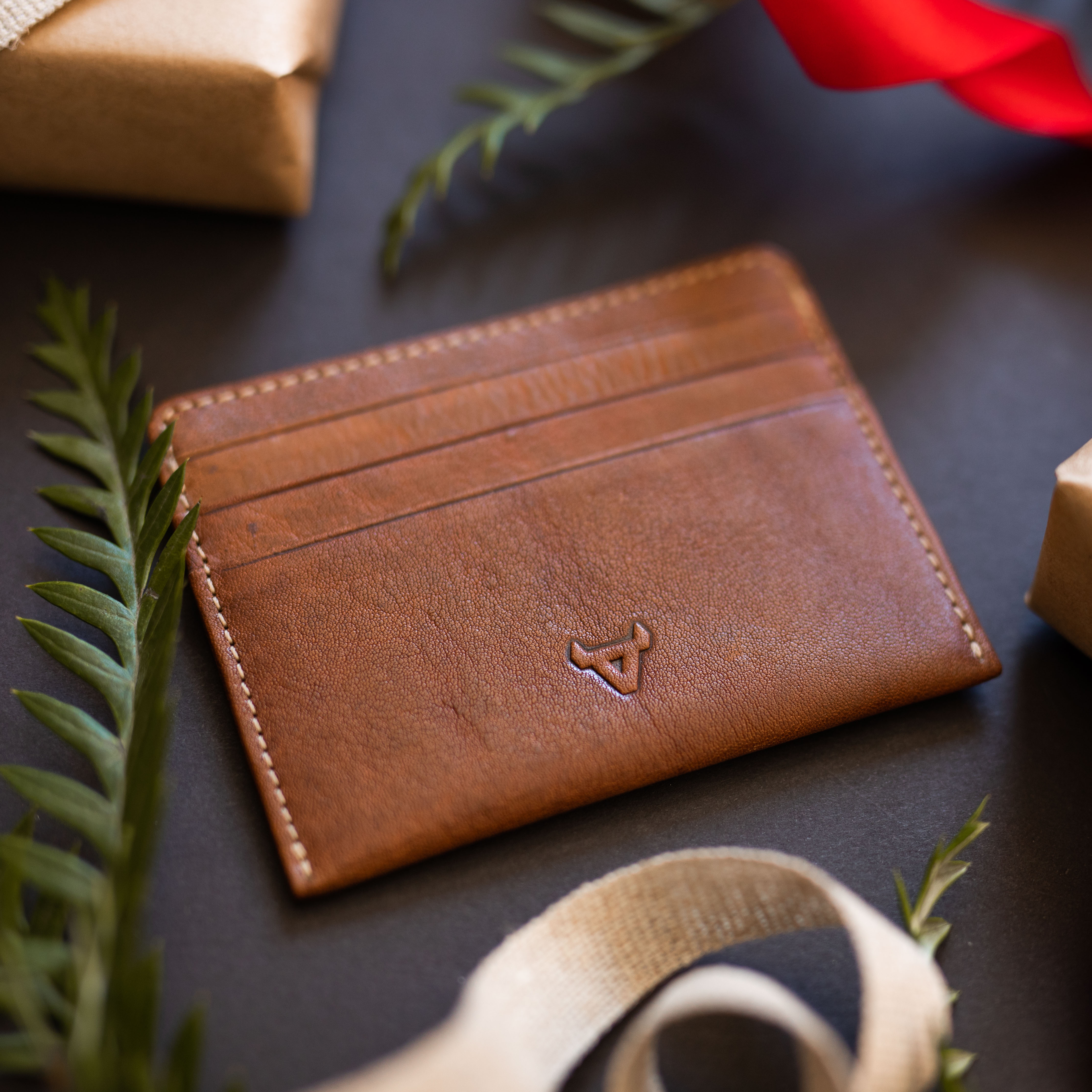 Genuine Leather RFID Card Holder