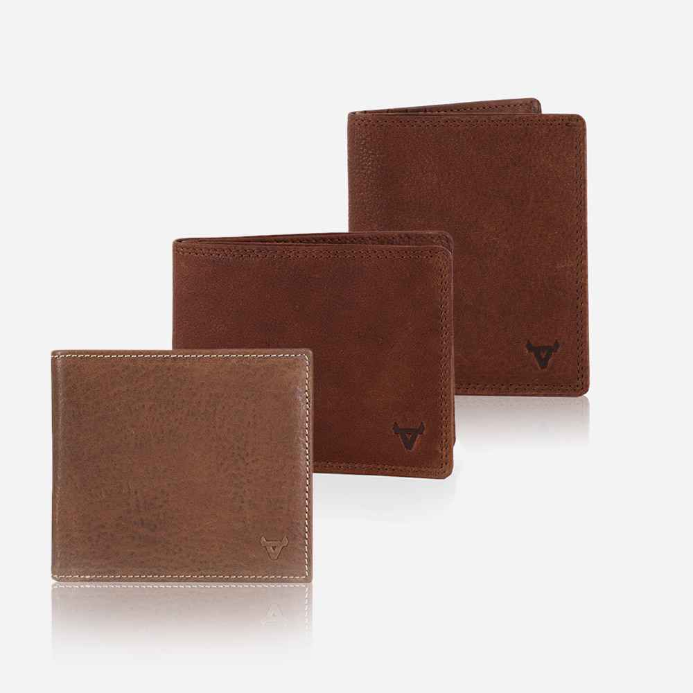 Genuine Leather RFID Billfold Wallet