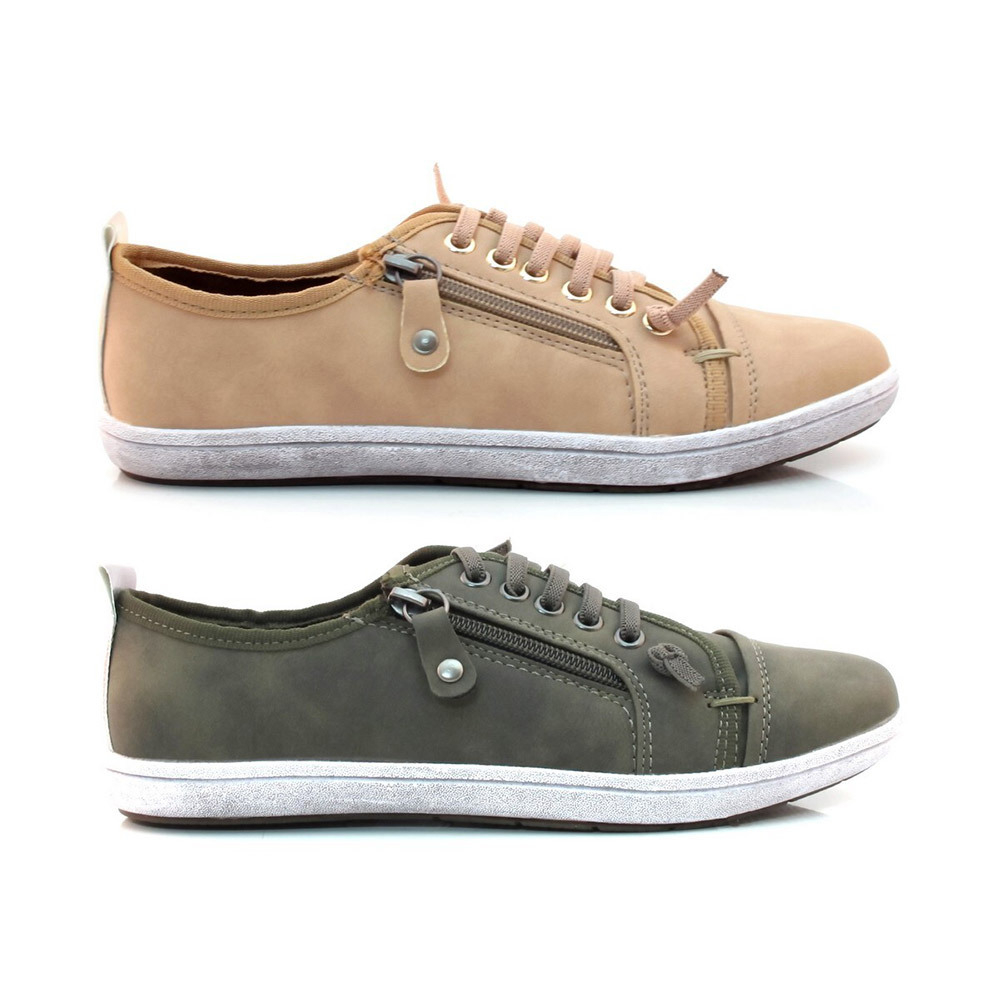 Flone Zappo PU Leather Sneaker