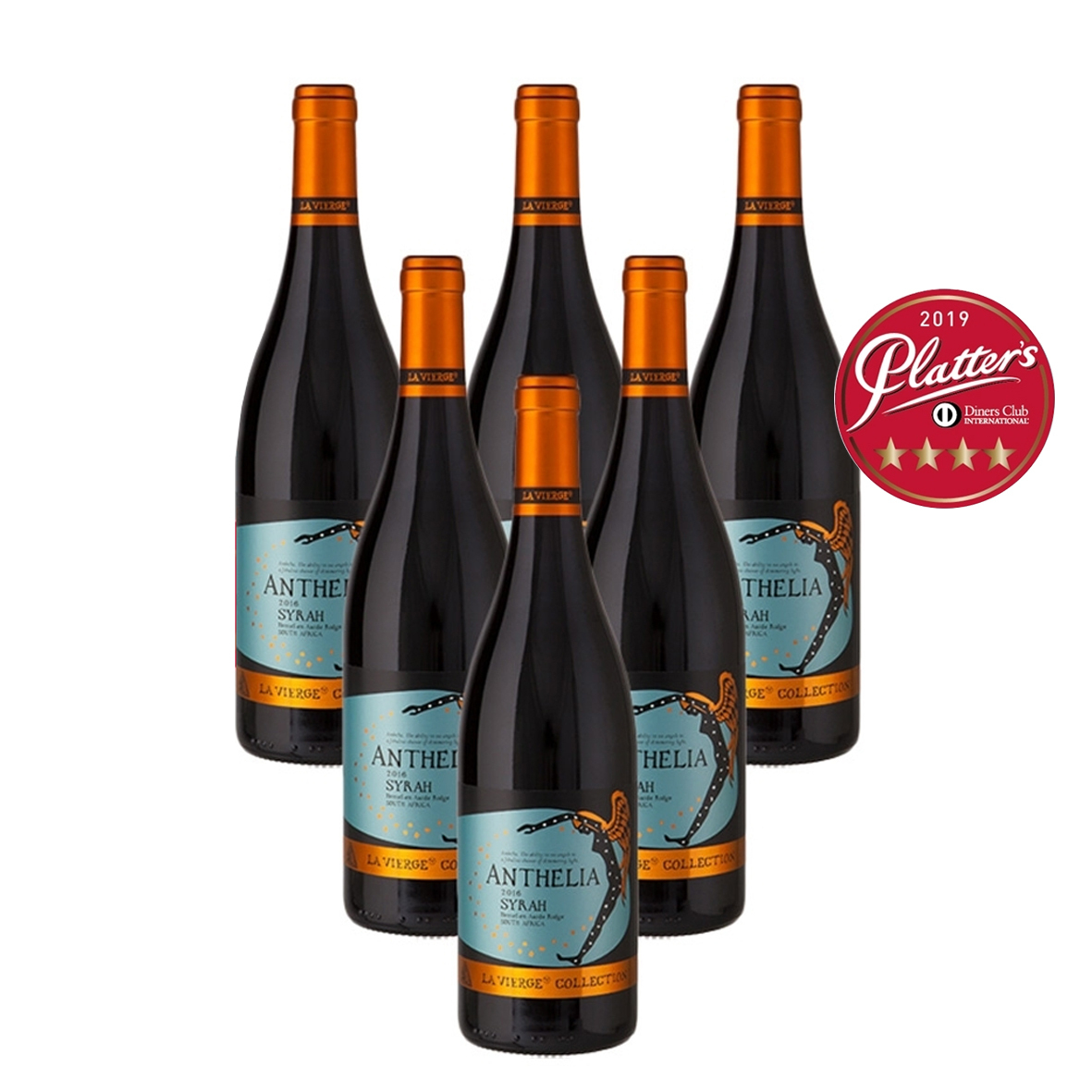 Hemel en Aarde Anthelia Syrah 2017 (R116.50 per Bottle, 6 Bottles)