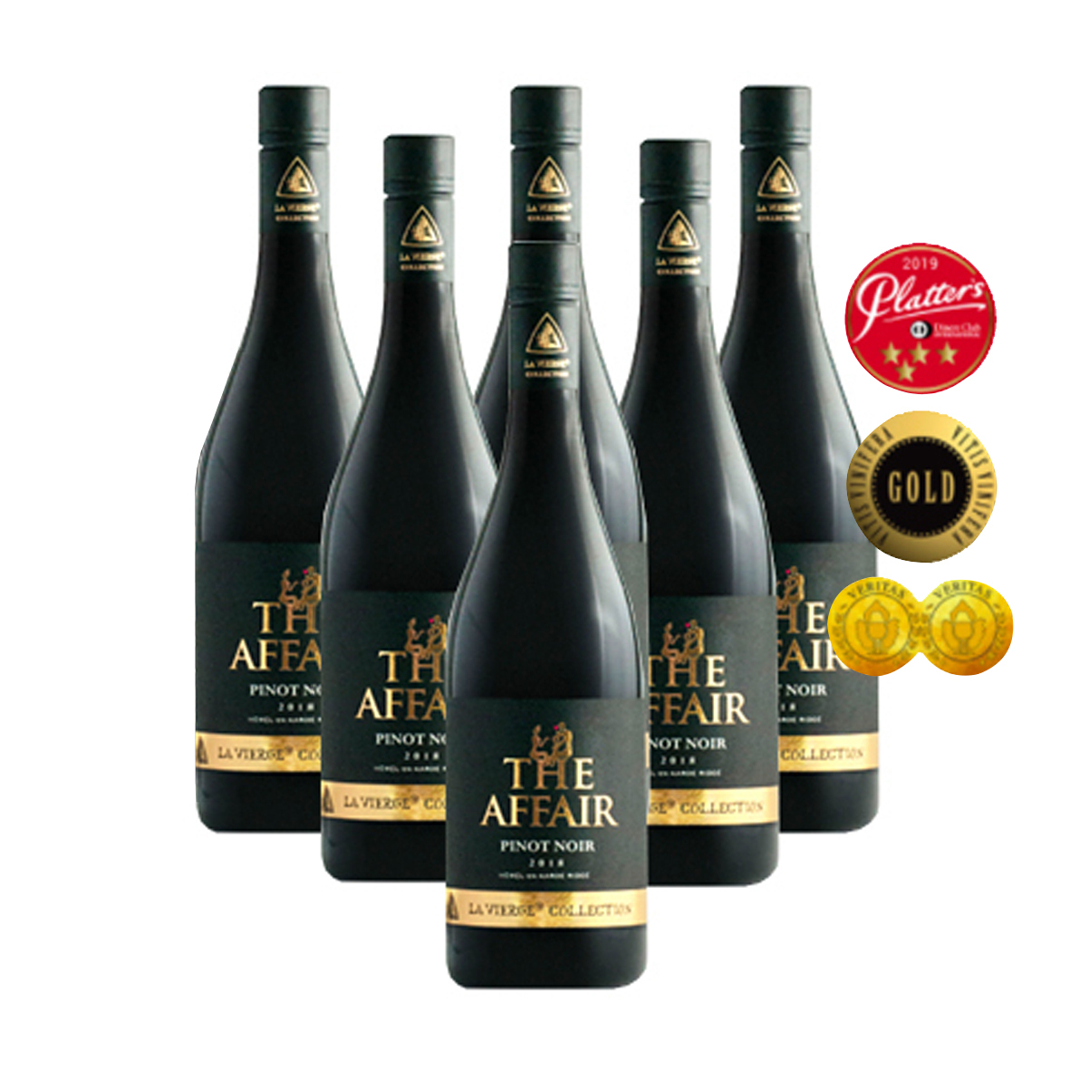 The Affair Pinot Noir 2019 (R116.50 Per Bottle, 6 Bottles)