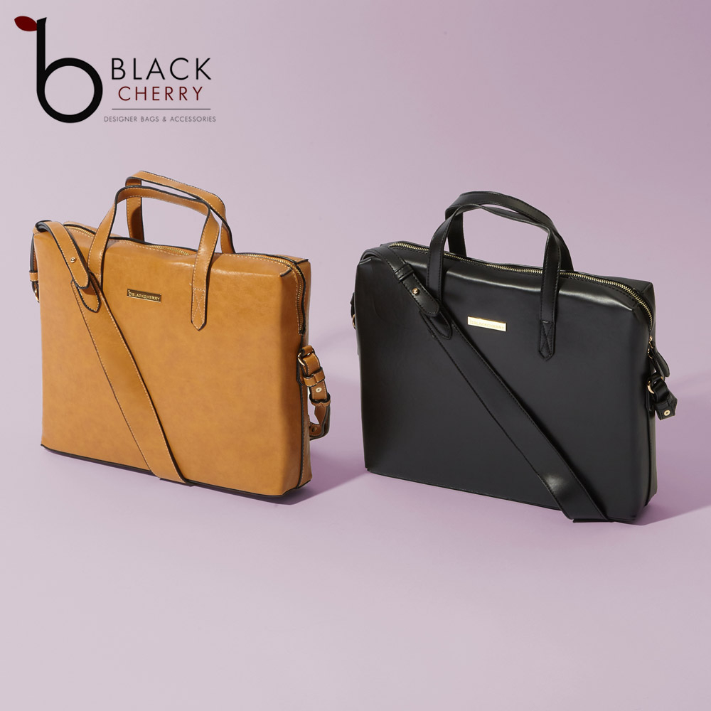 Structured Laptop Bag with Sling