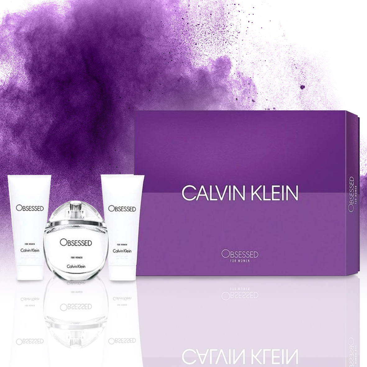 Obsessed Women's 100ml EDP + 100ml Body Lotion + 100ml Shower Gel