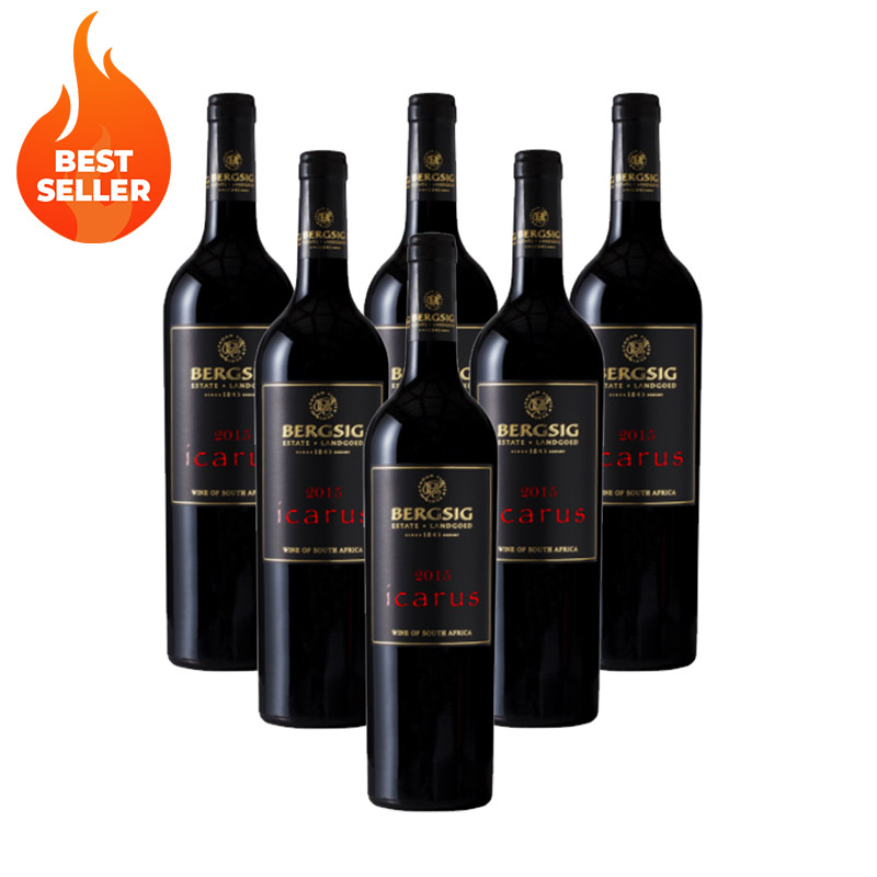 Icarus Red Blend 2015 (R138.16 Per Bottle, 6 Bottles)