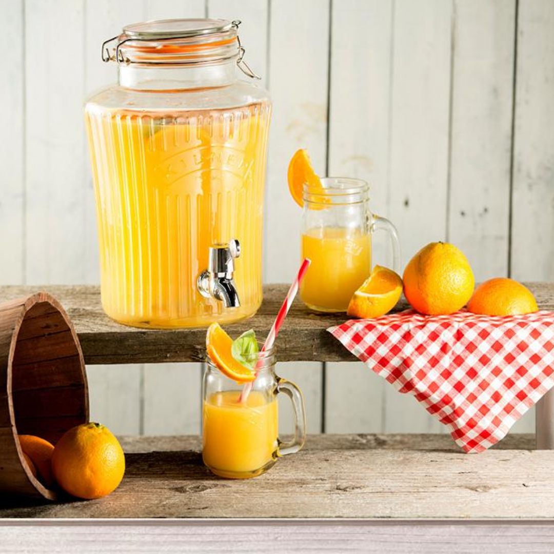 Glass Vintage Drinks Dispenser (5L or 8L)