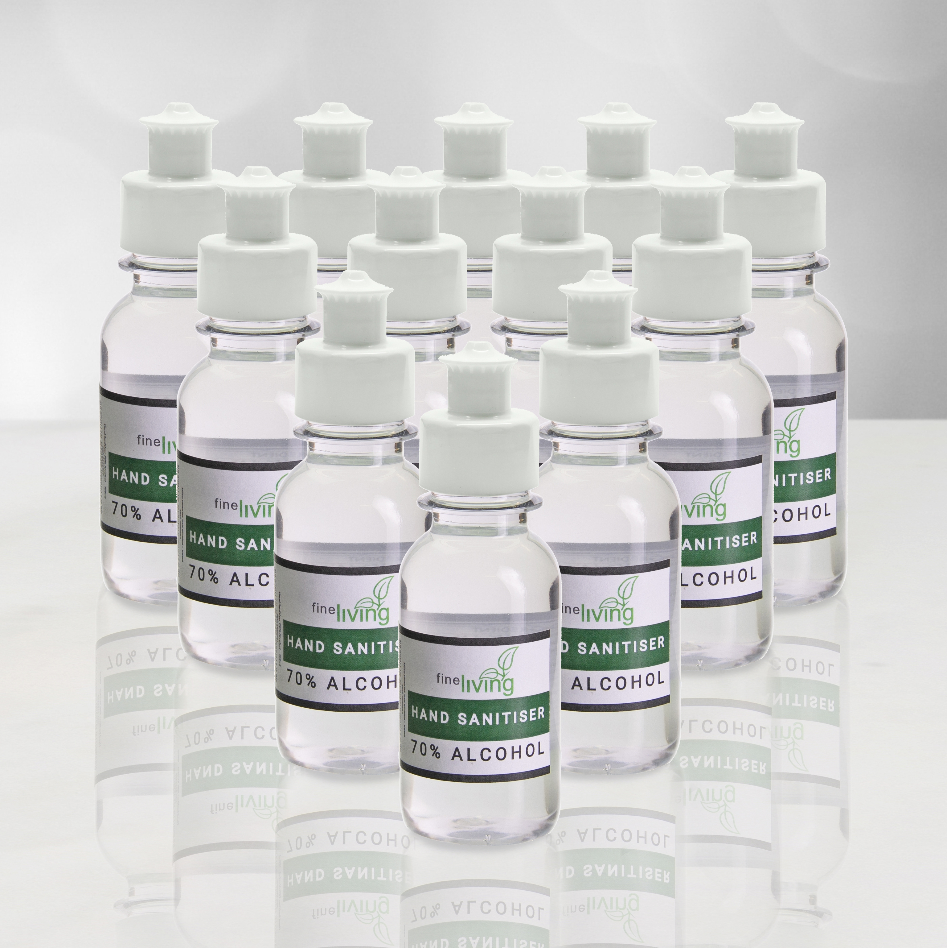 Pack of 12 100ml Waterless Hand Sanitisers