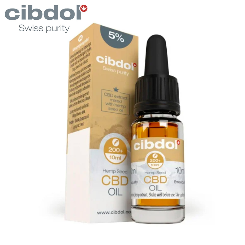 Hemp Seed Oil 10ml 5% (460mg)