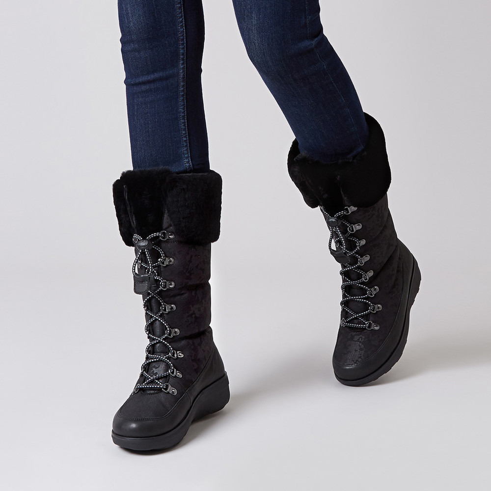 Ladies Harriet Shearling High Boots