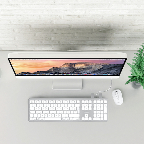 Ultra Slim USB Keyboard for Mac 