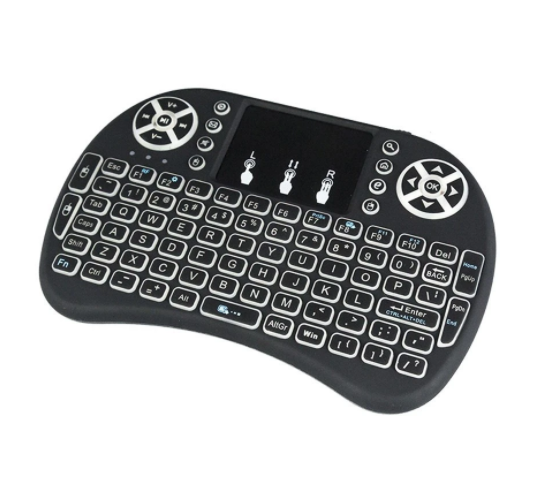 Backlit Universal Keyboard Remote (Model: i8)