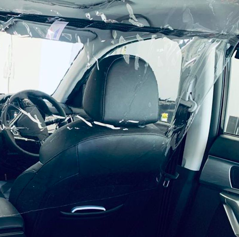 Vehicle Occupant Protective Shield