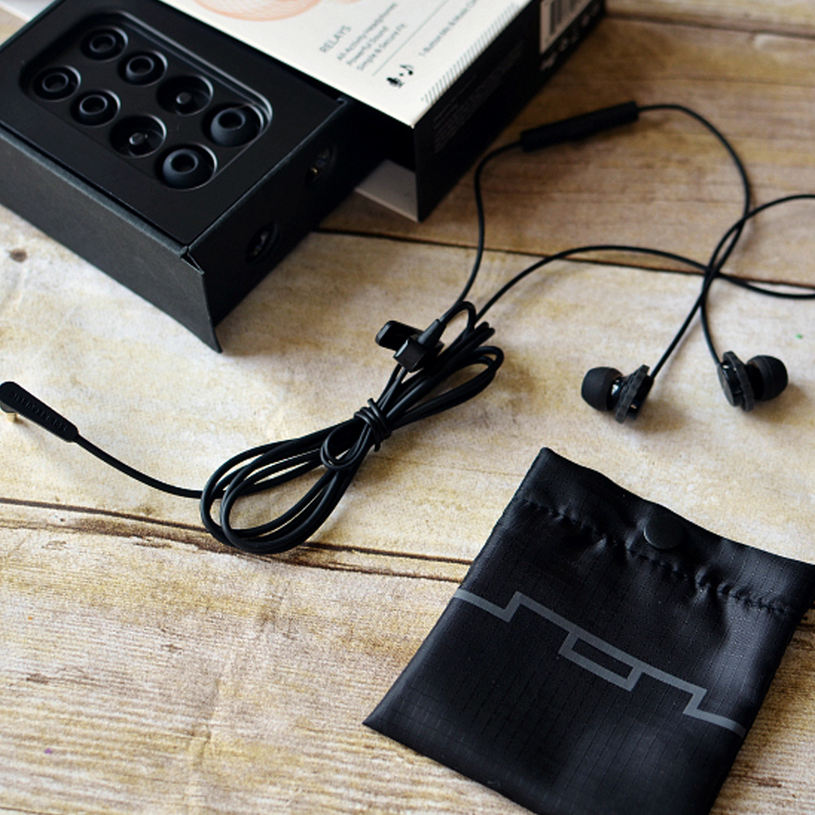Relay Sport In-Ear Headphones with Noise Isolation