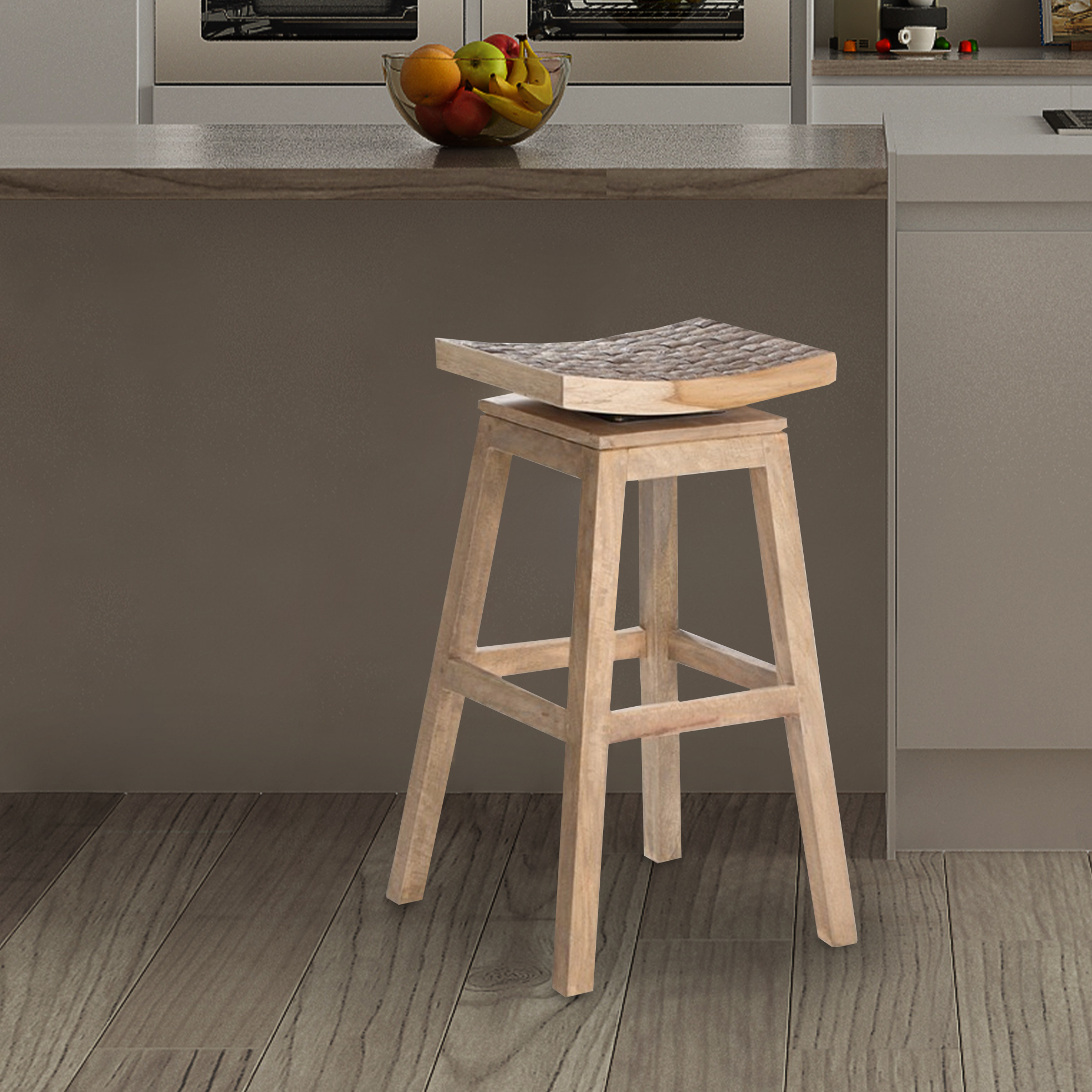 Mango Wood Bar Chair