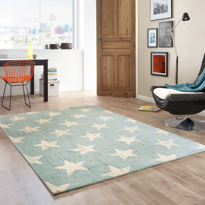 100% Polypropylene Canvas Rugs