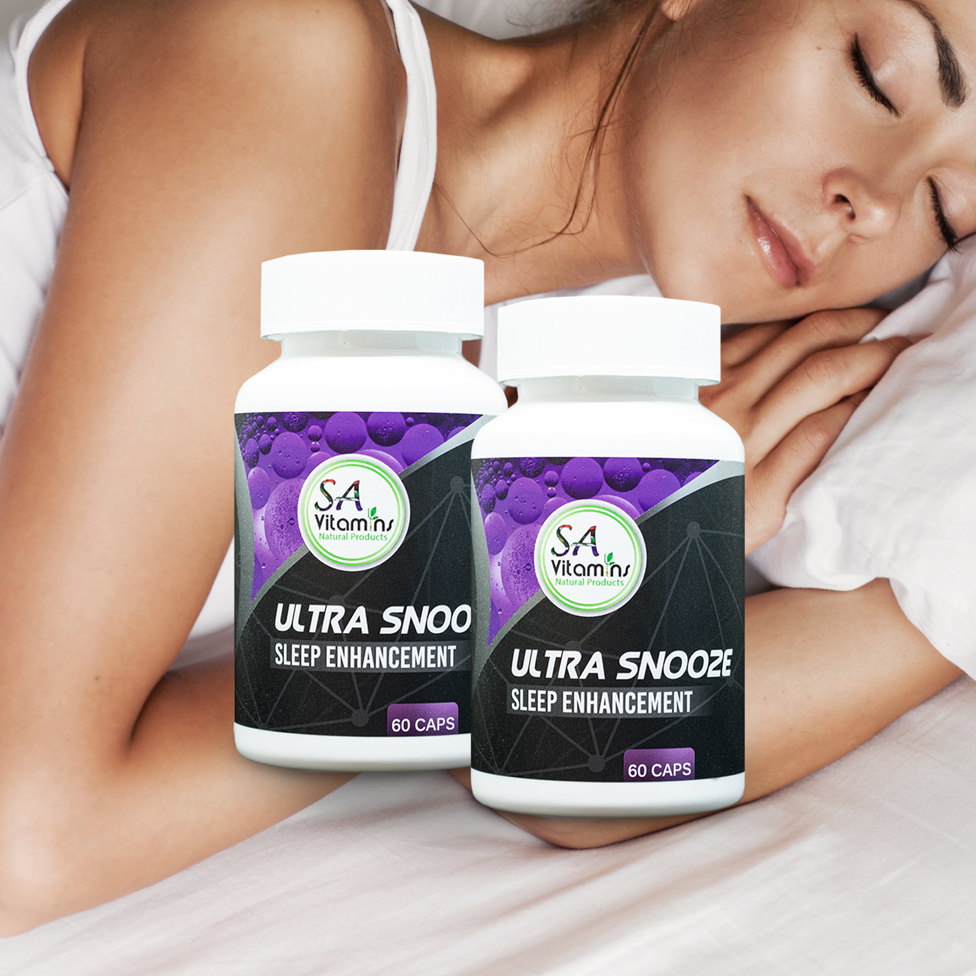 Pack of 2 Ultra Snooze Sleep Enhancing Nootropic
