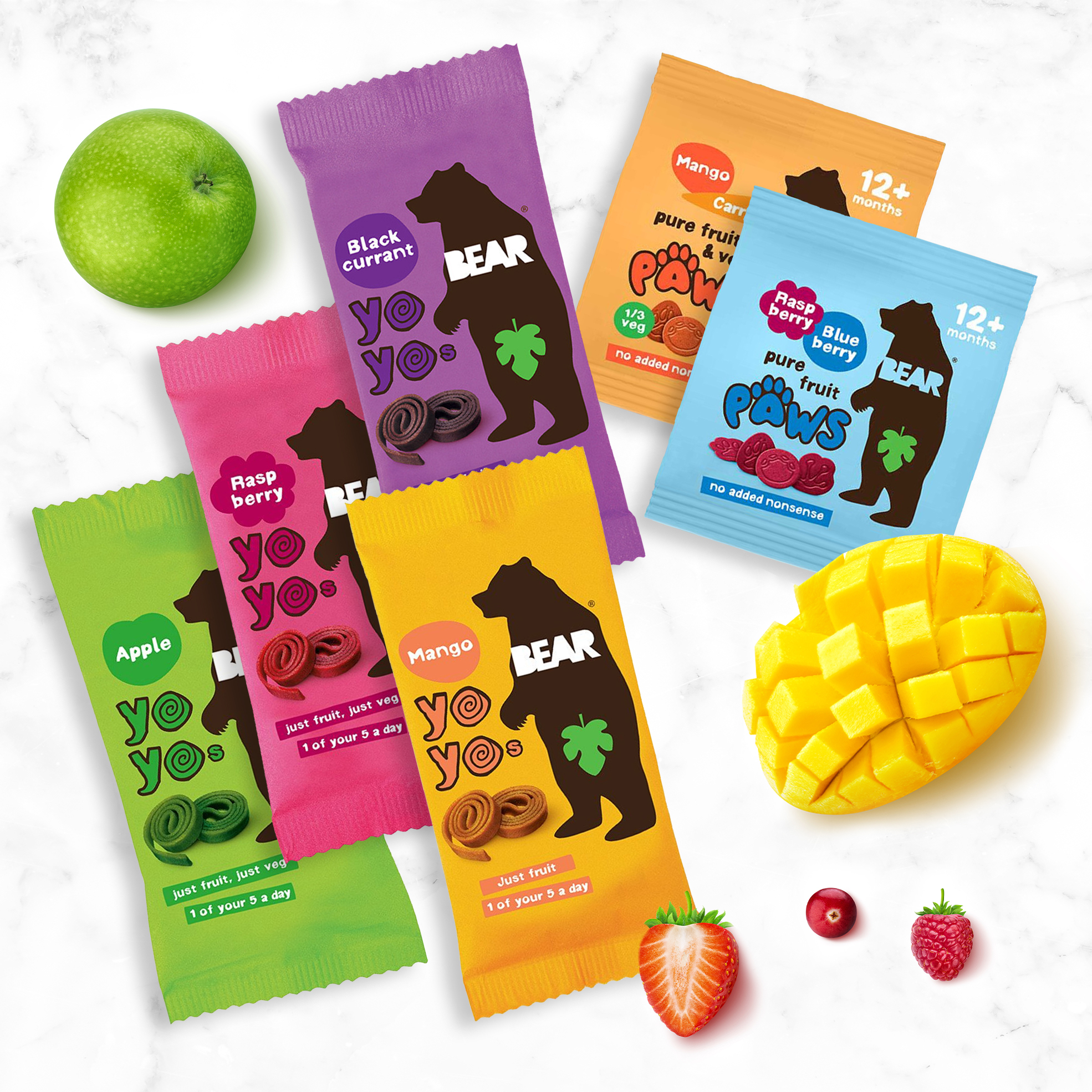 Pack of 18 Fruit Snacks