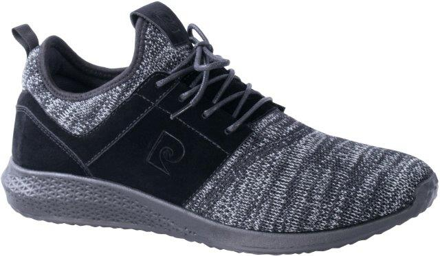 Men's Lace up Black & Grey Sneaker