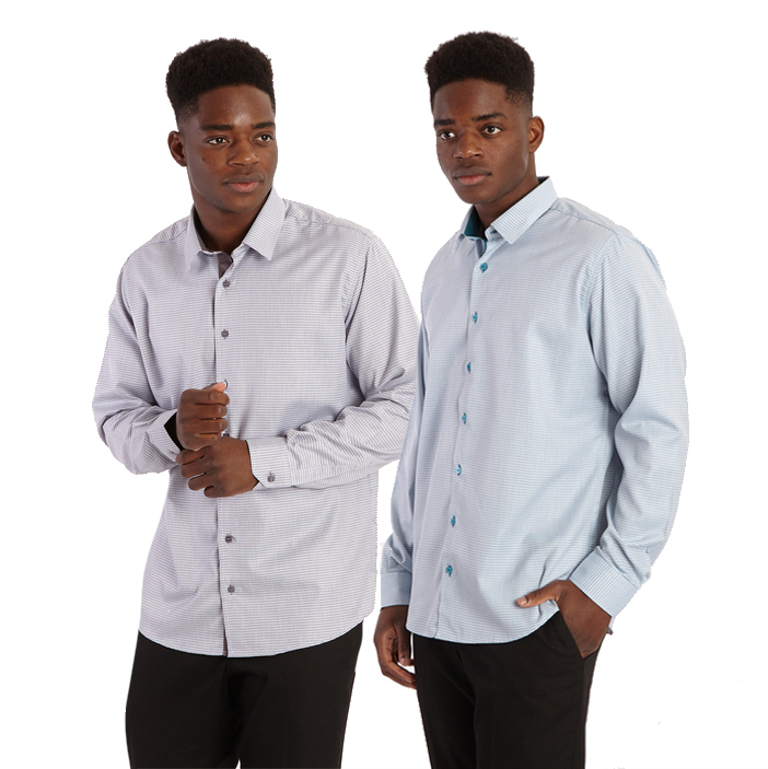 Men's Long Sleeve Slim Fit Haze Shirt