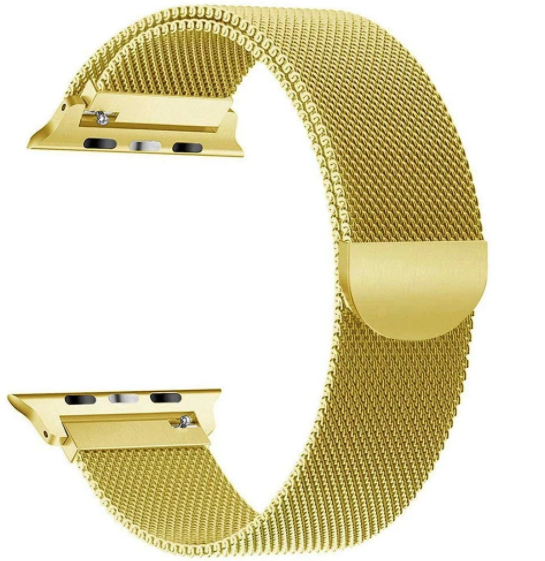 38mm Milanese Gold Apple Watch Straps