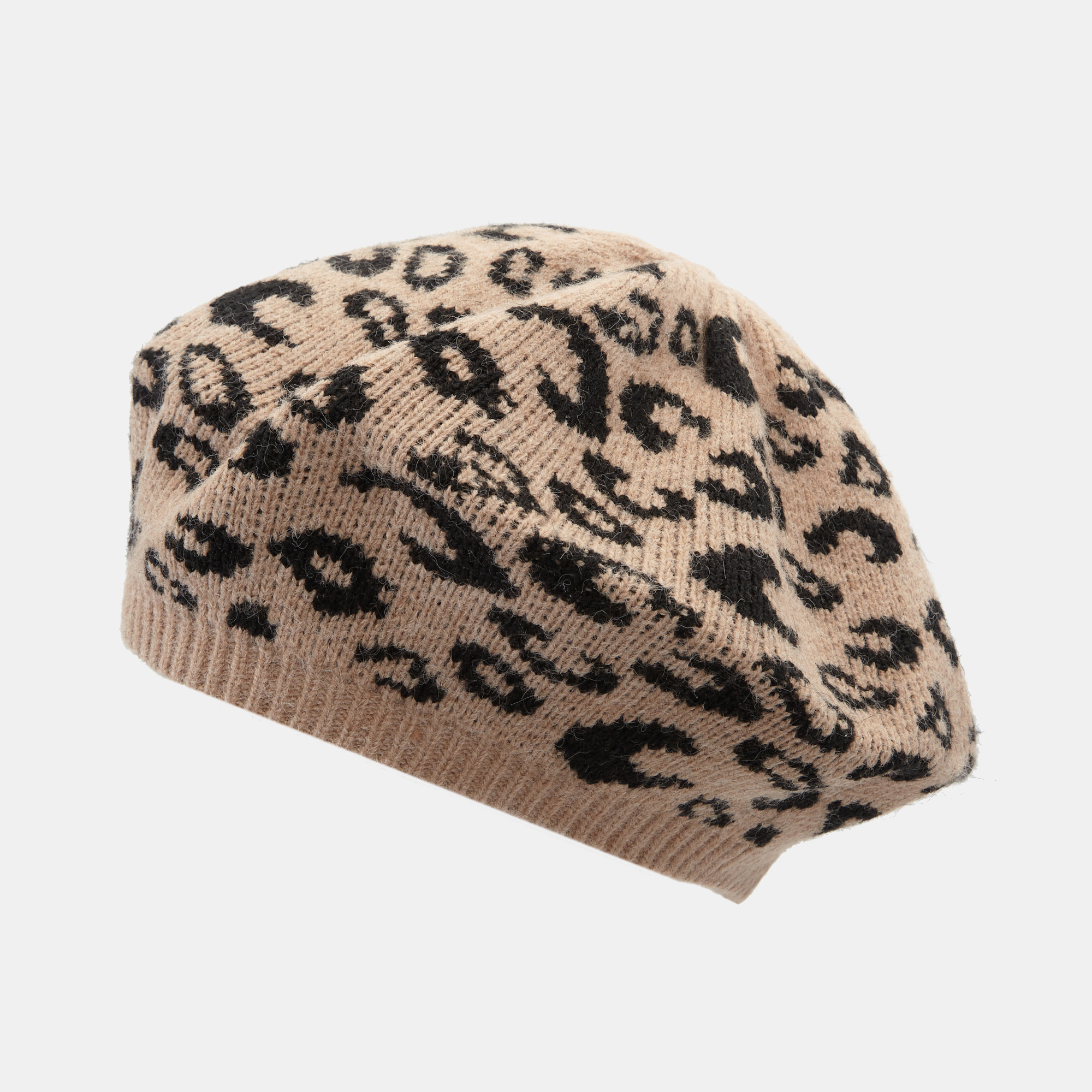Set of 2 Embellished Beanies or Animal Print Berets