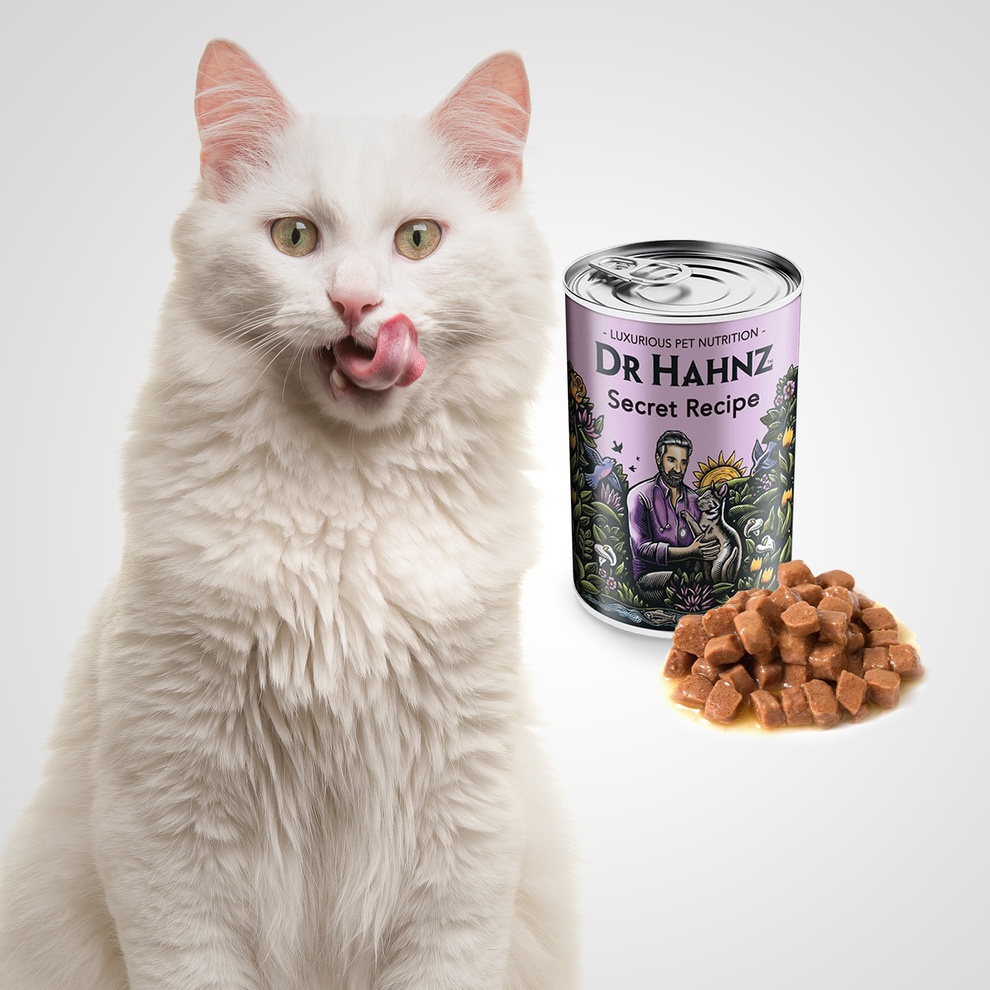 Pack of 24 Wet Cat Food Cans (415g Each)
