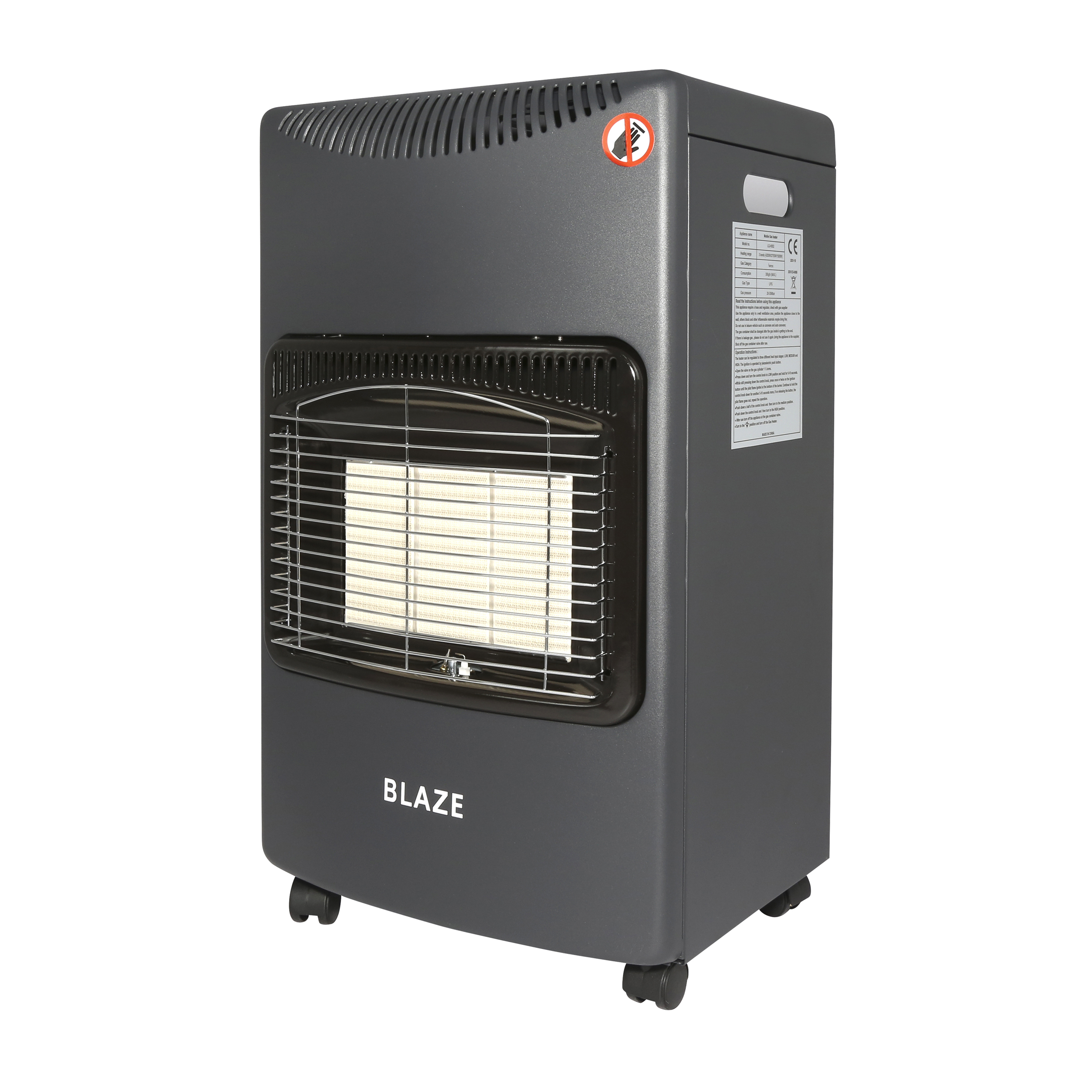 Infrared Fast Heating Gas Heater