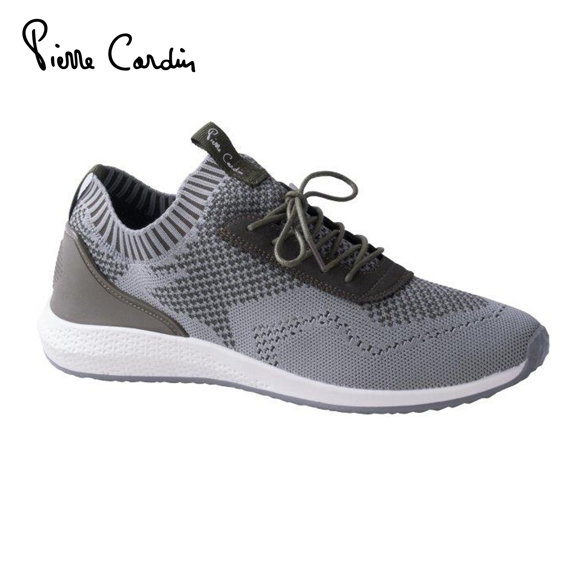 Men's Casual Lace up Mesh Grey Trainer