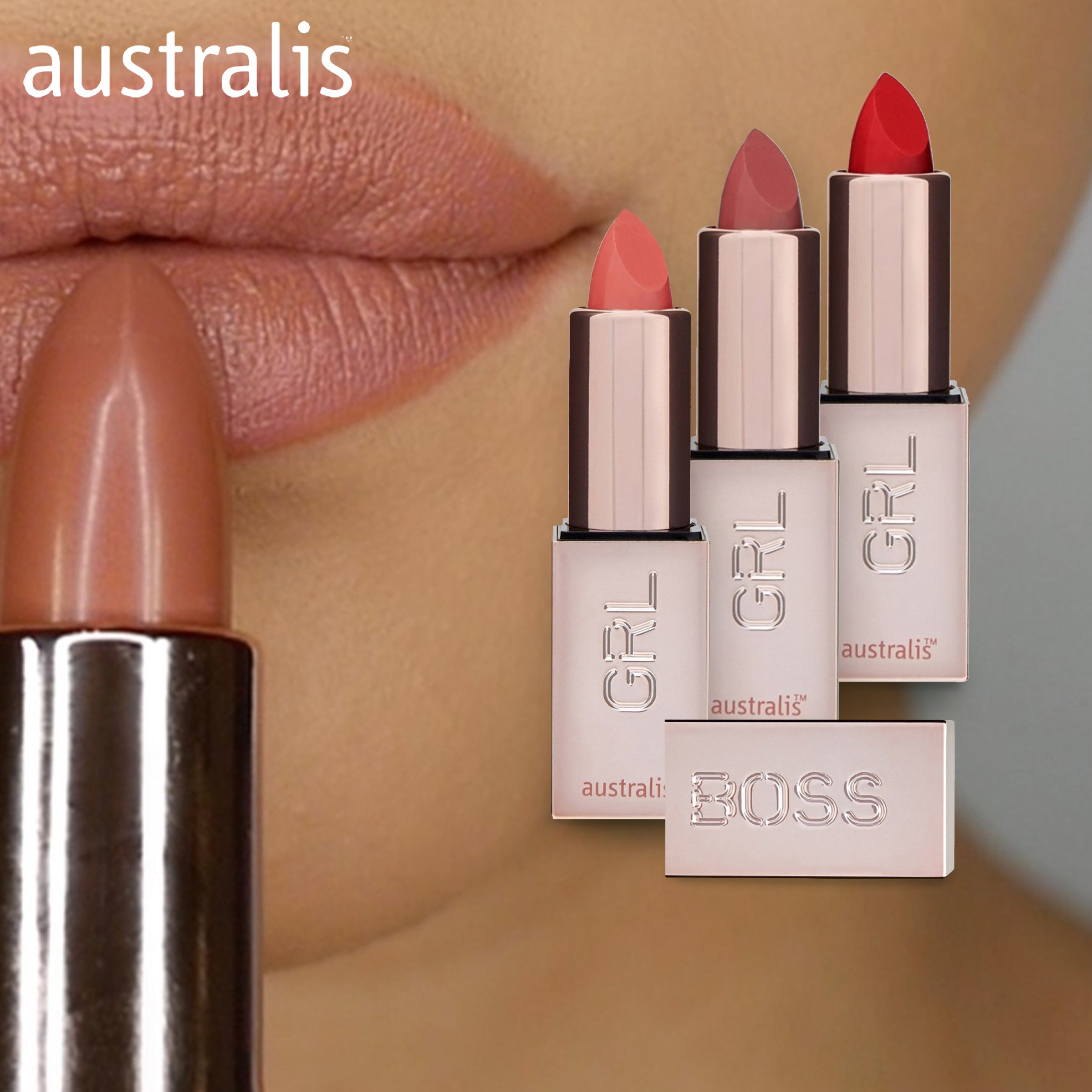 GRLBOSS Satin Lipstick