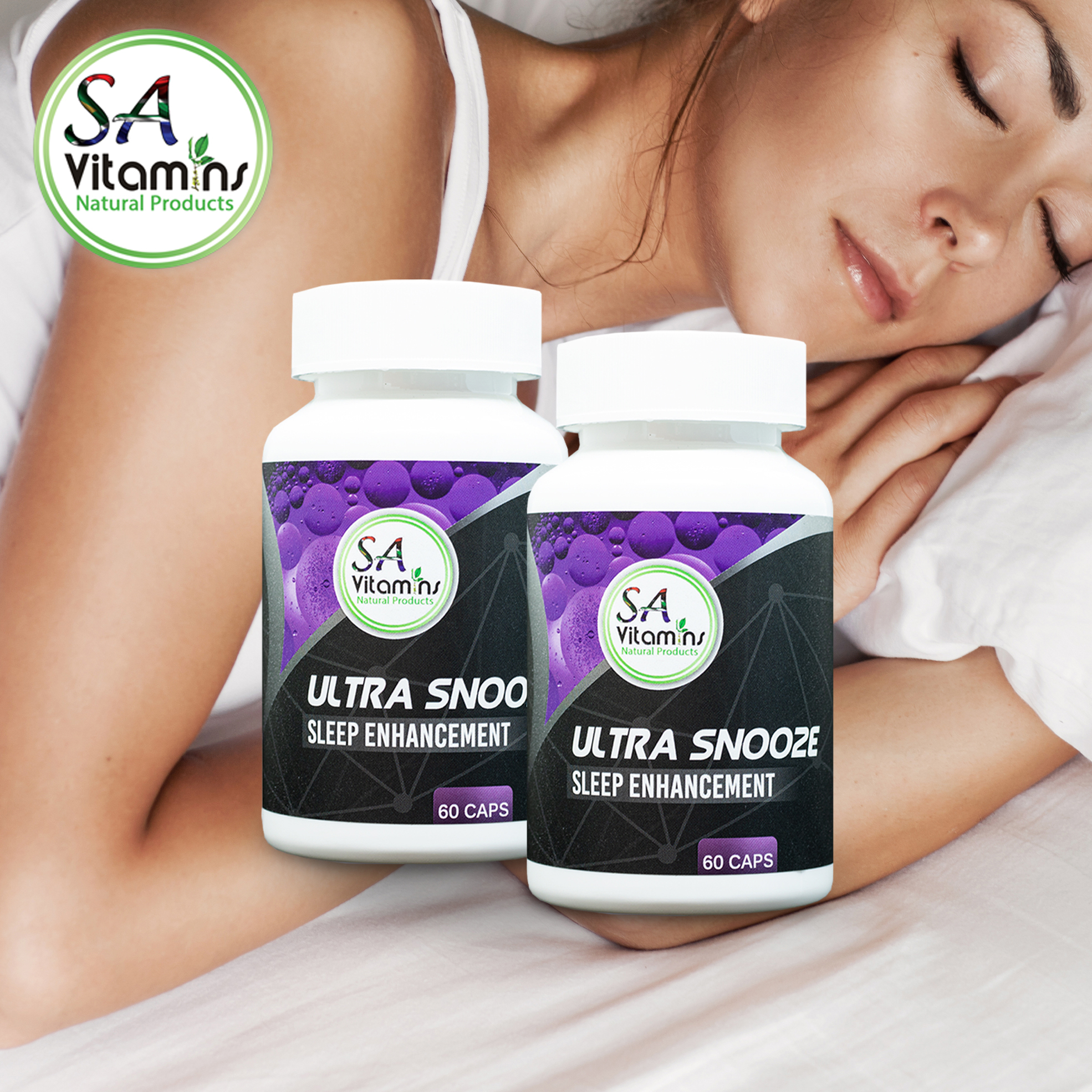 Pack of 2 Ultra Snooze Sleep Enhancing Nootropic
