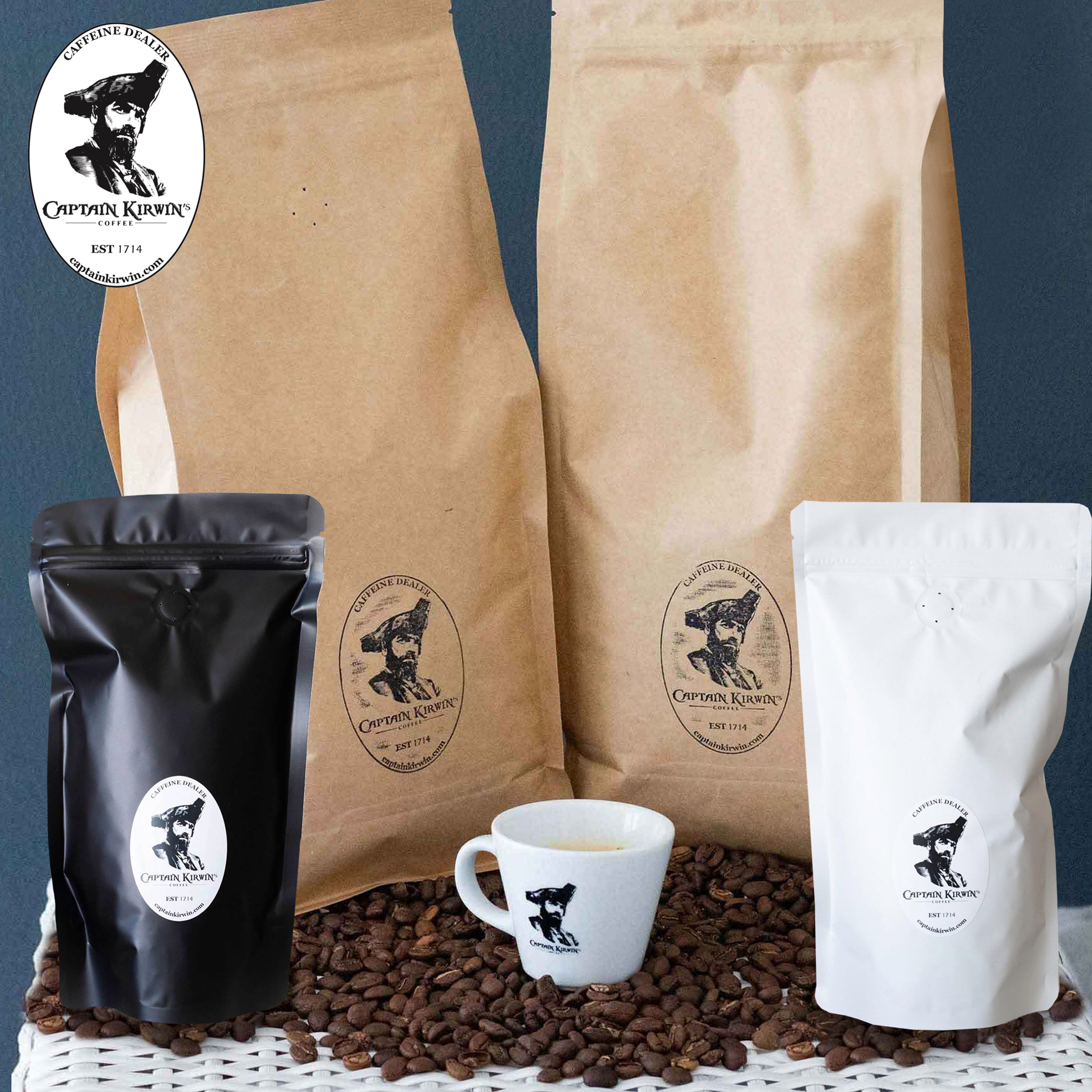Pack of 2 Ethically-Sourced Organic Coffee (250g or 1kg)