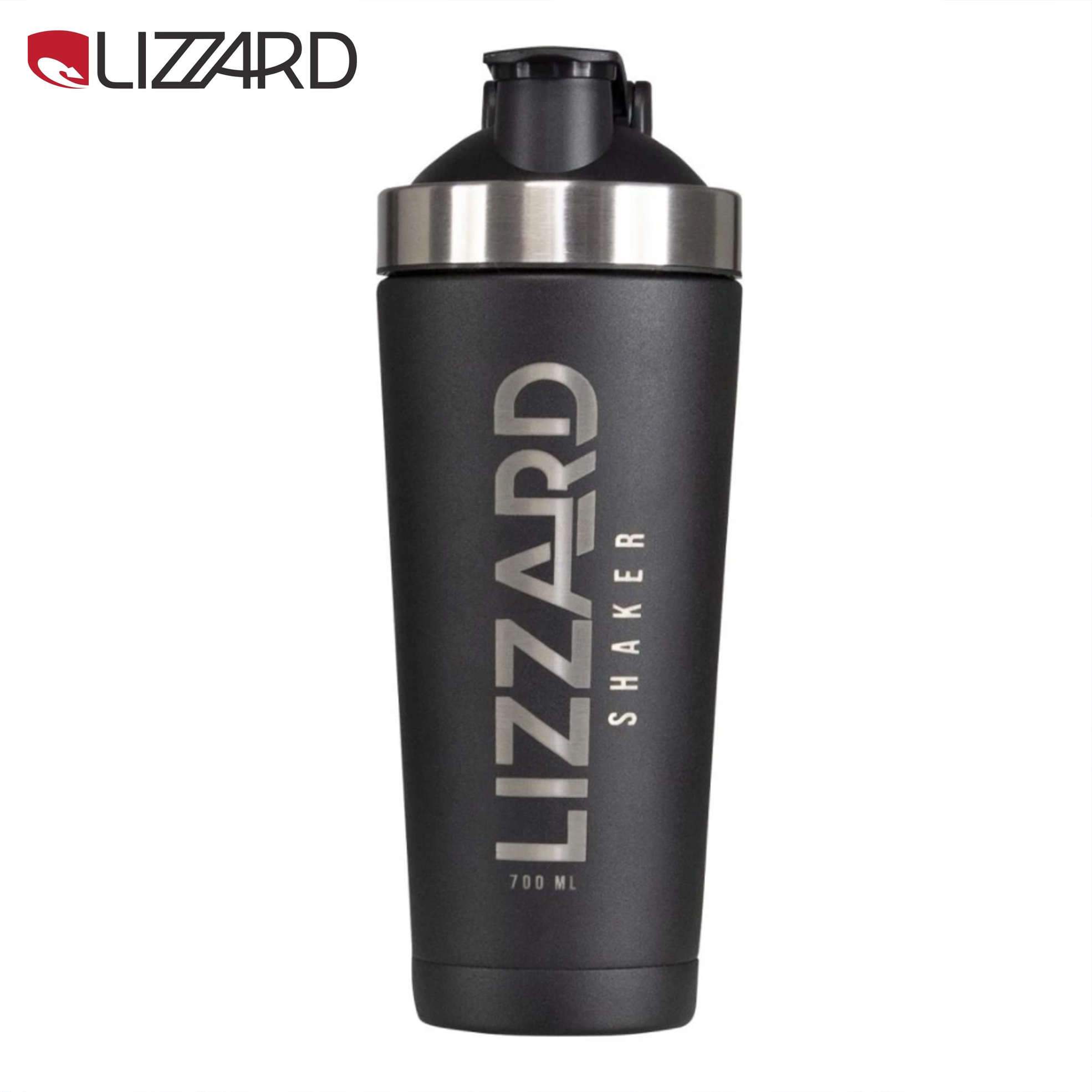 700ml Double Walled Stainless Steel Protein Shaker Flask