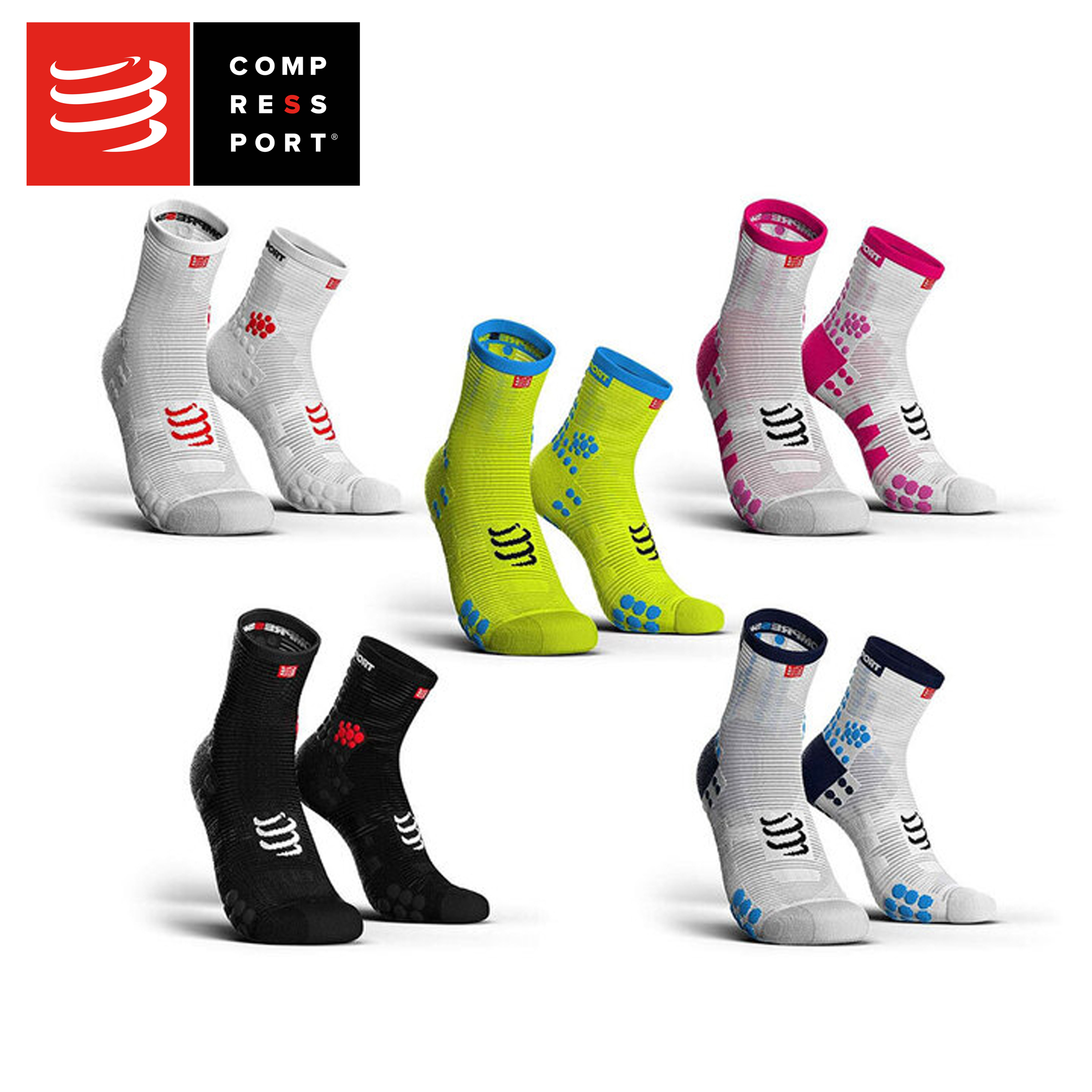 Pro Racing V3 Run High Compression Socks