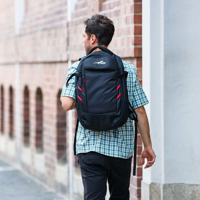 Black Tech 27L Backpack