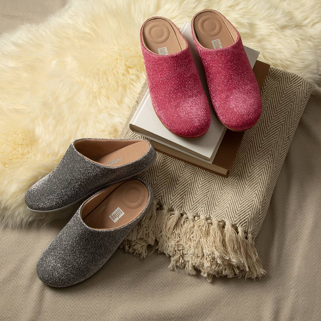Ladies Chrissie Glitzy Slippers