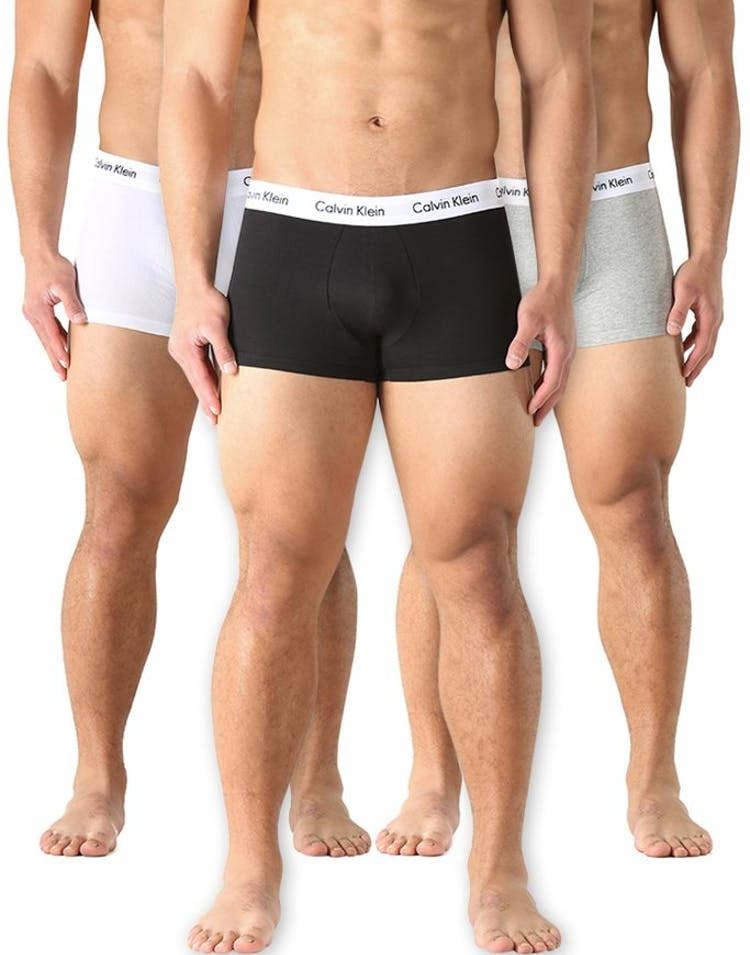 Pack of 3 Low Rise Trunks