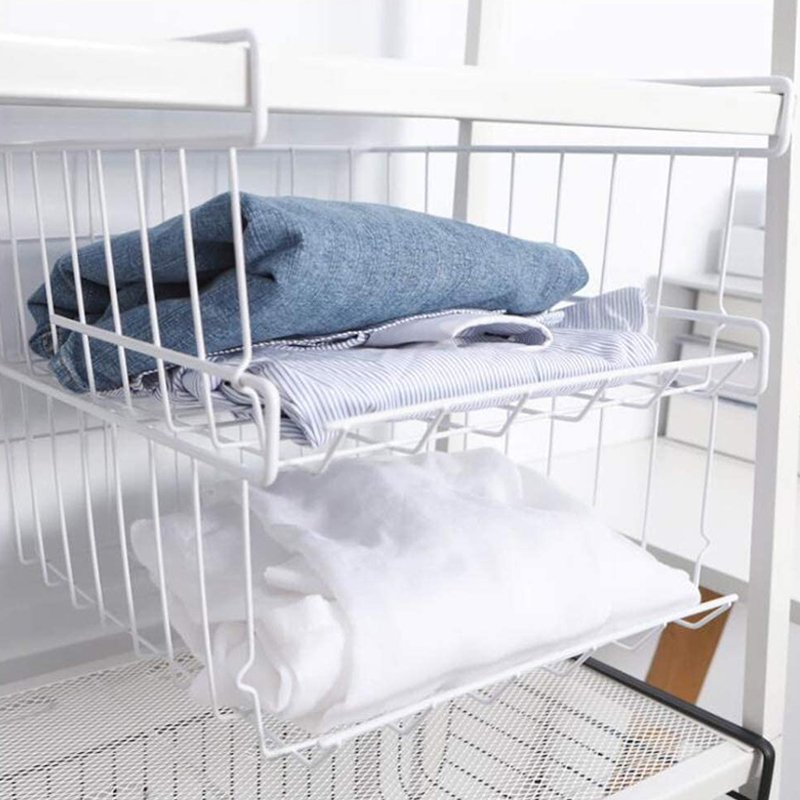 Pack of 3 Multi-functional Hanging Attachable Storage Baskets