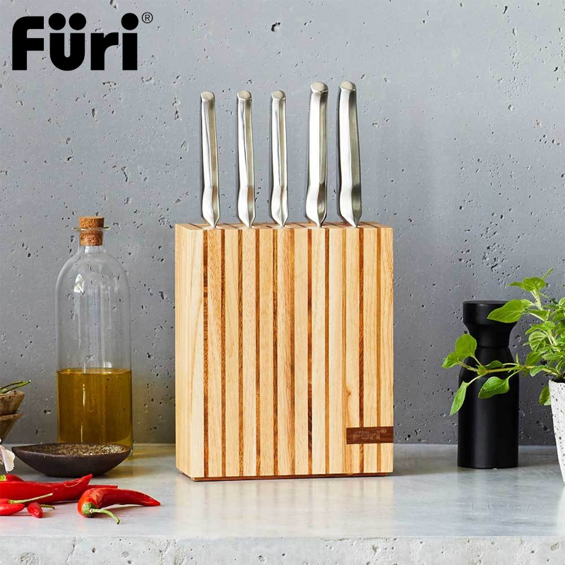 Wooden Pro Knife Block Set