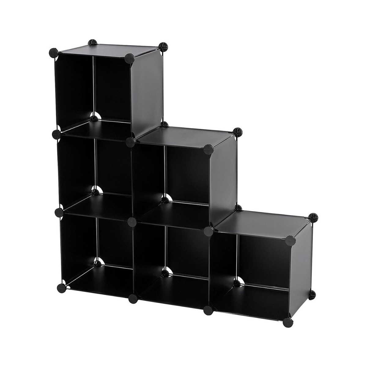 6-Cube Modular Vinyl Storage Display Unit