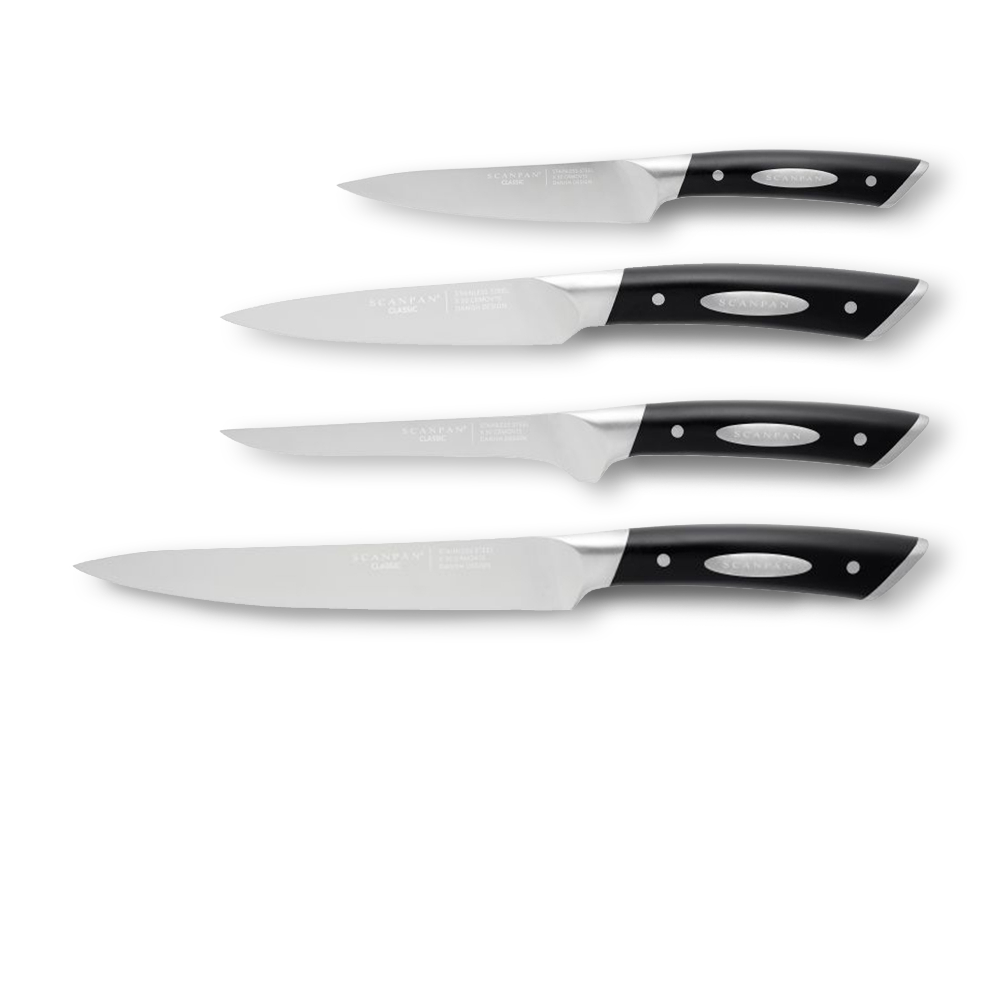 4 Piece New Classic Knife Set