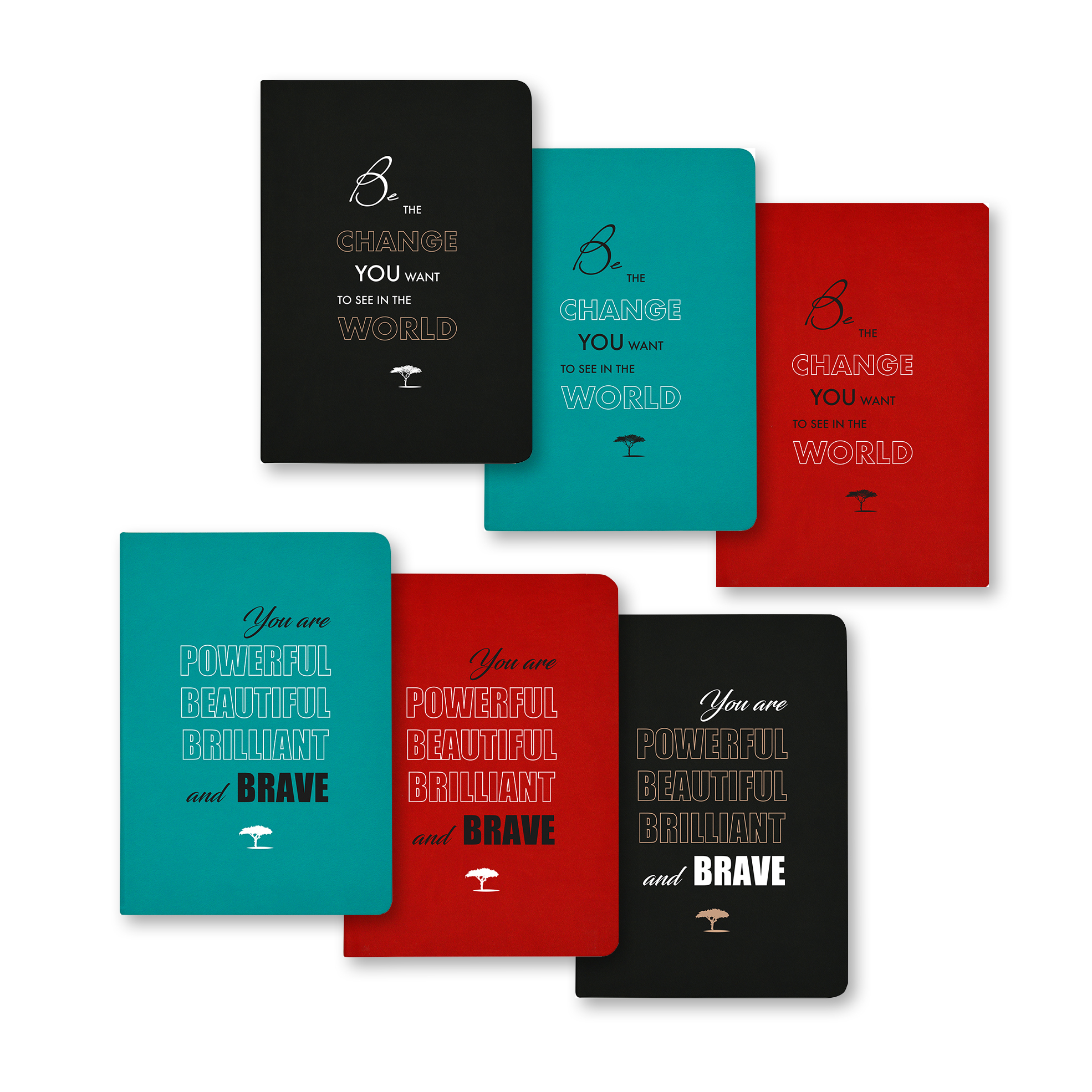 Inspiration Hard Cover Lined Eco Notebook